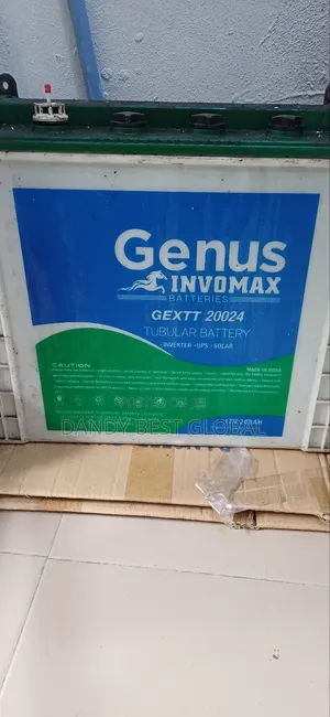 Genus Invomax Tall Tubular Battery