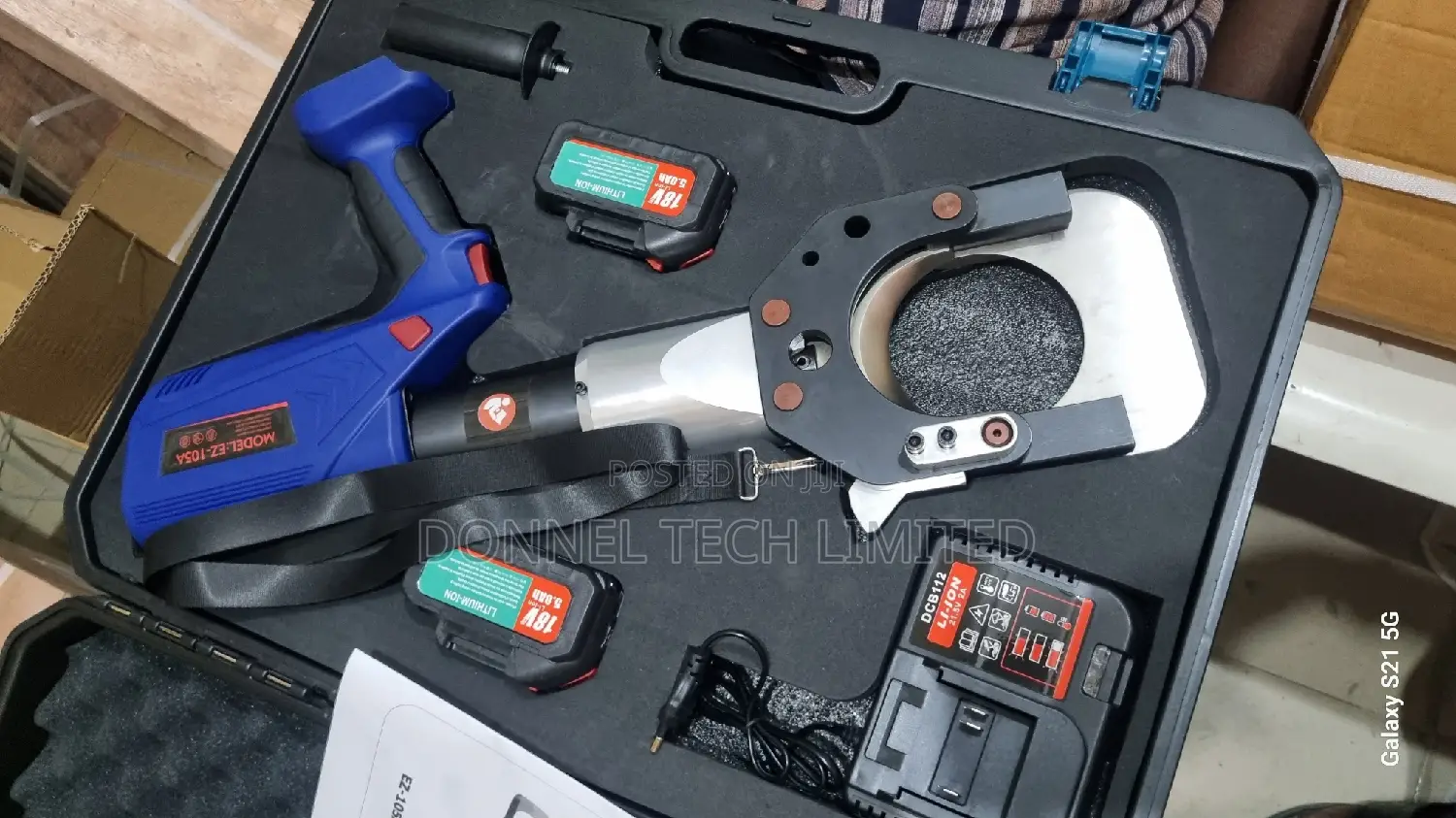 105mm Battery Operated Cable Cutter
