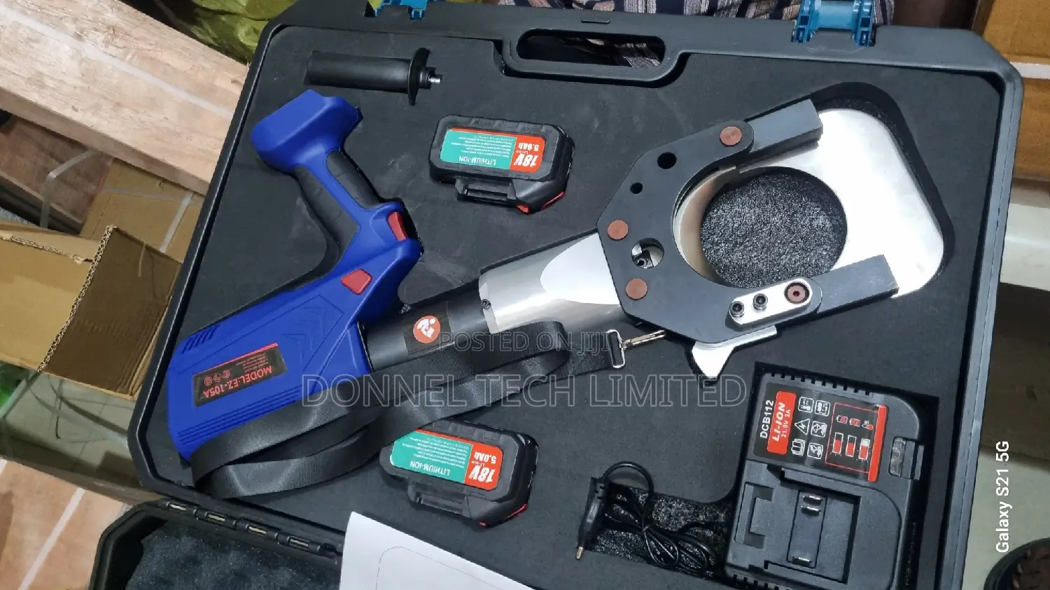 105mm Battery Operated Cable Cutter