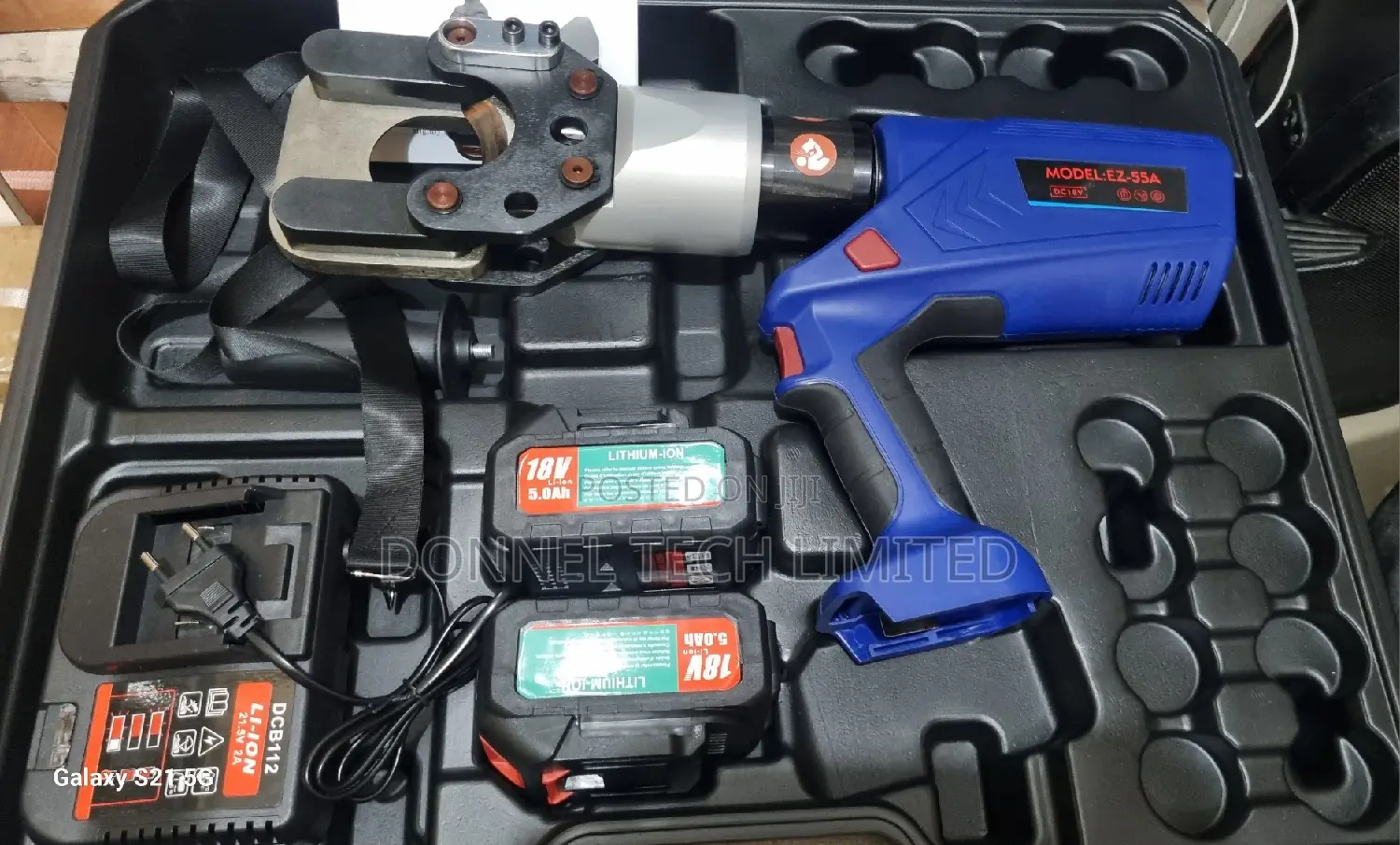 55mm Battery Operated Cable Cutter