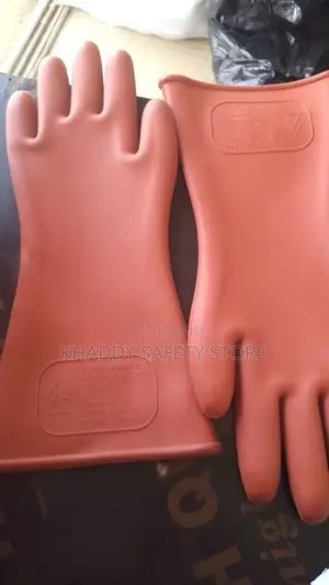 High Voltage Electrical Insulated Glove Red(12kv)