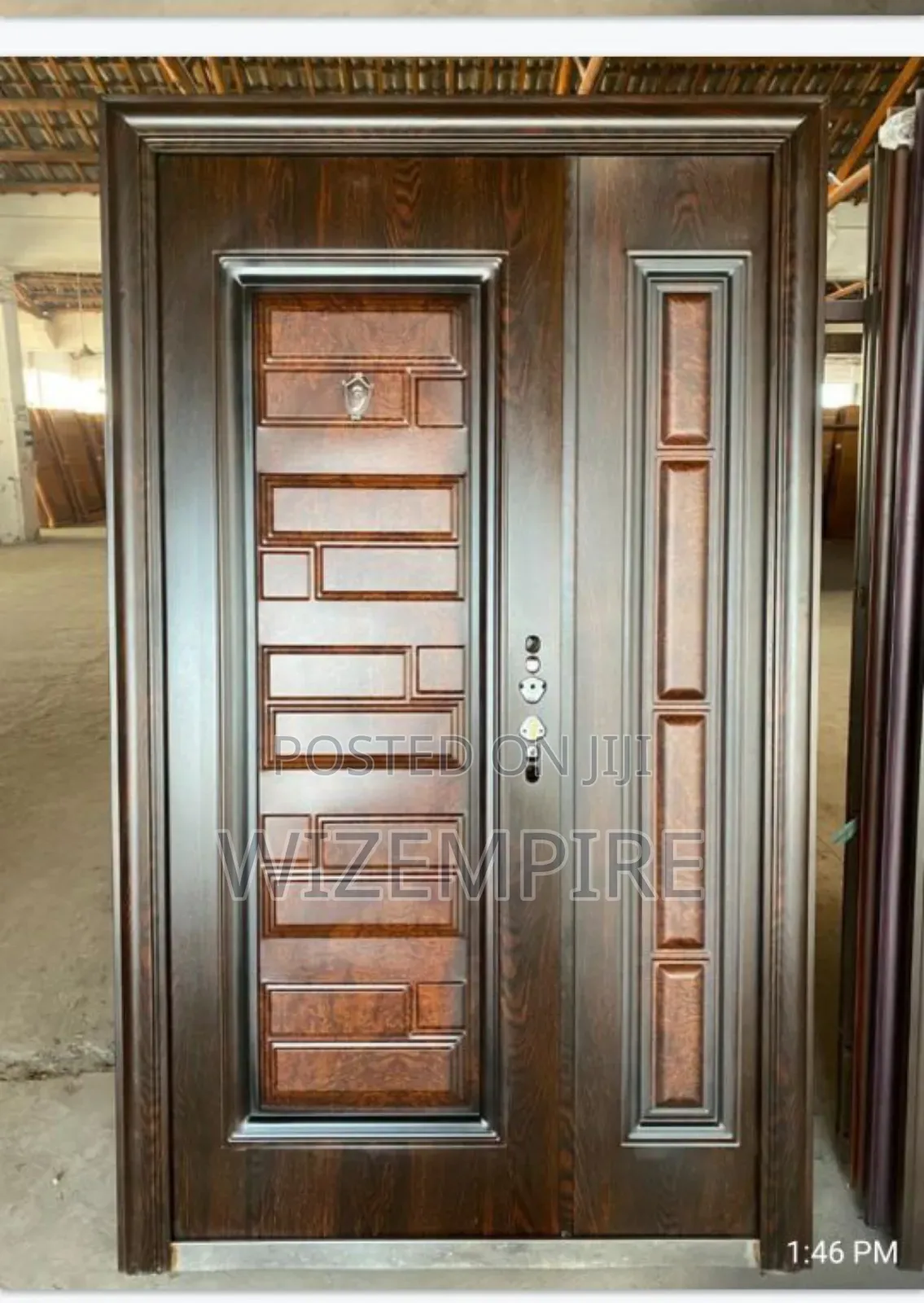 Main Entrance German Standard Doors Available