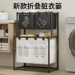 Partitioned Laundry Bin