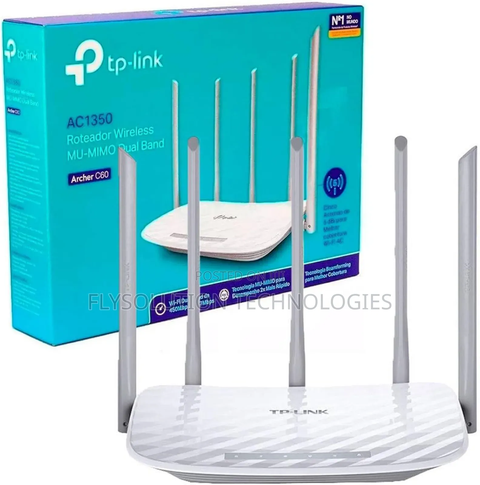 Tp-Link Archer C60 Ac1350 Wireless Dual Band Router