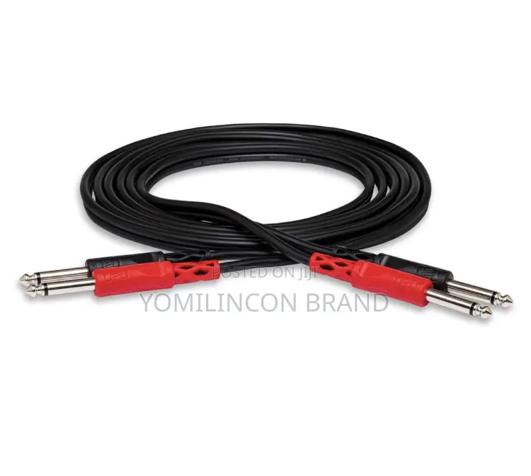 Hosatech Cpp-202 Stereo Interconnect 3m Dual 1/4