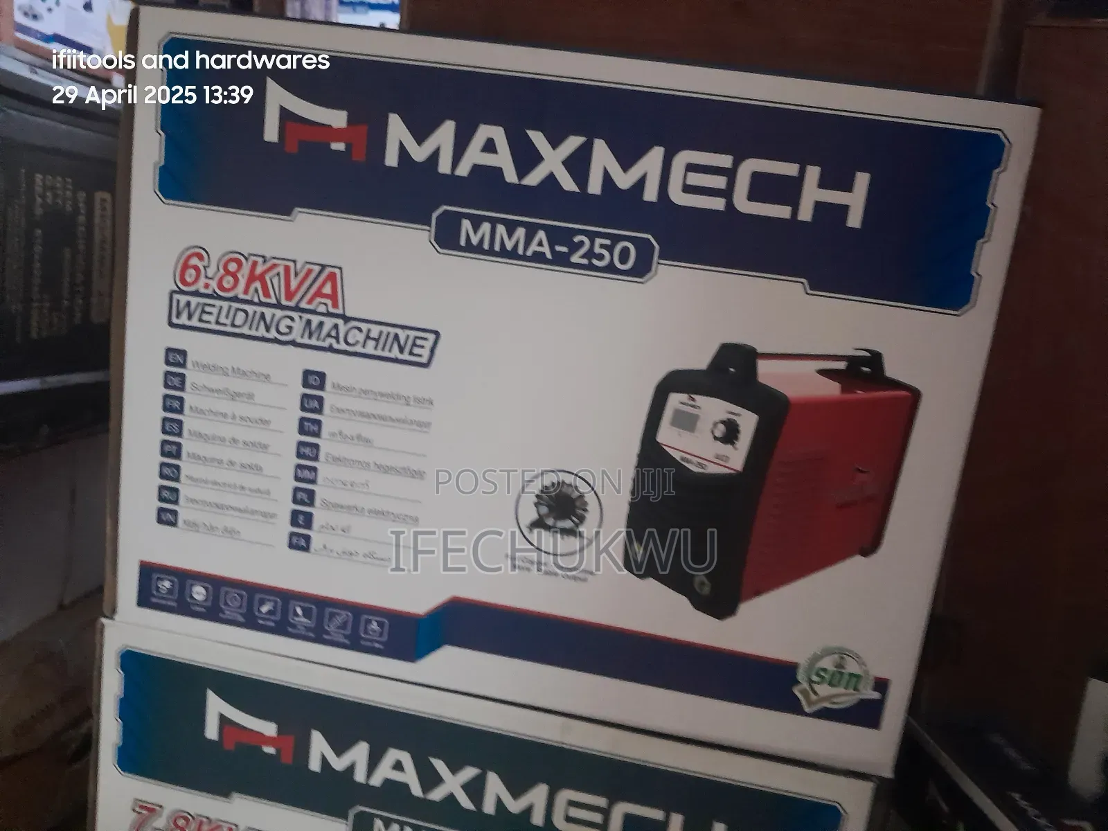 Maxmech 250 Amps Inverter Welding Machine