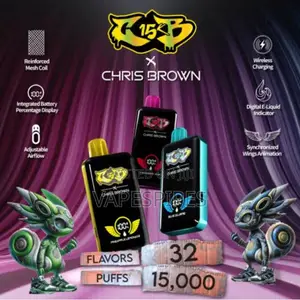 Chris Brown 5% 15000 Puffs Disposable