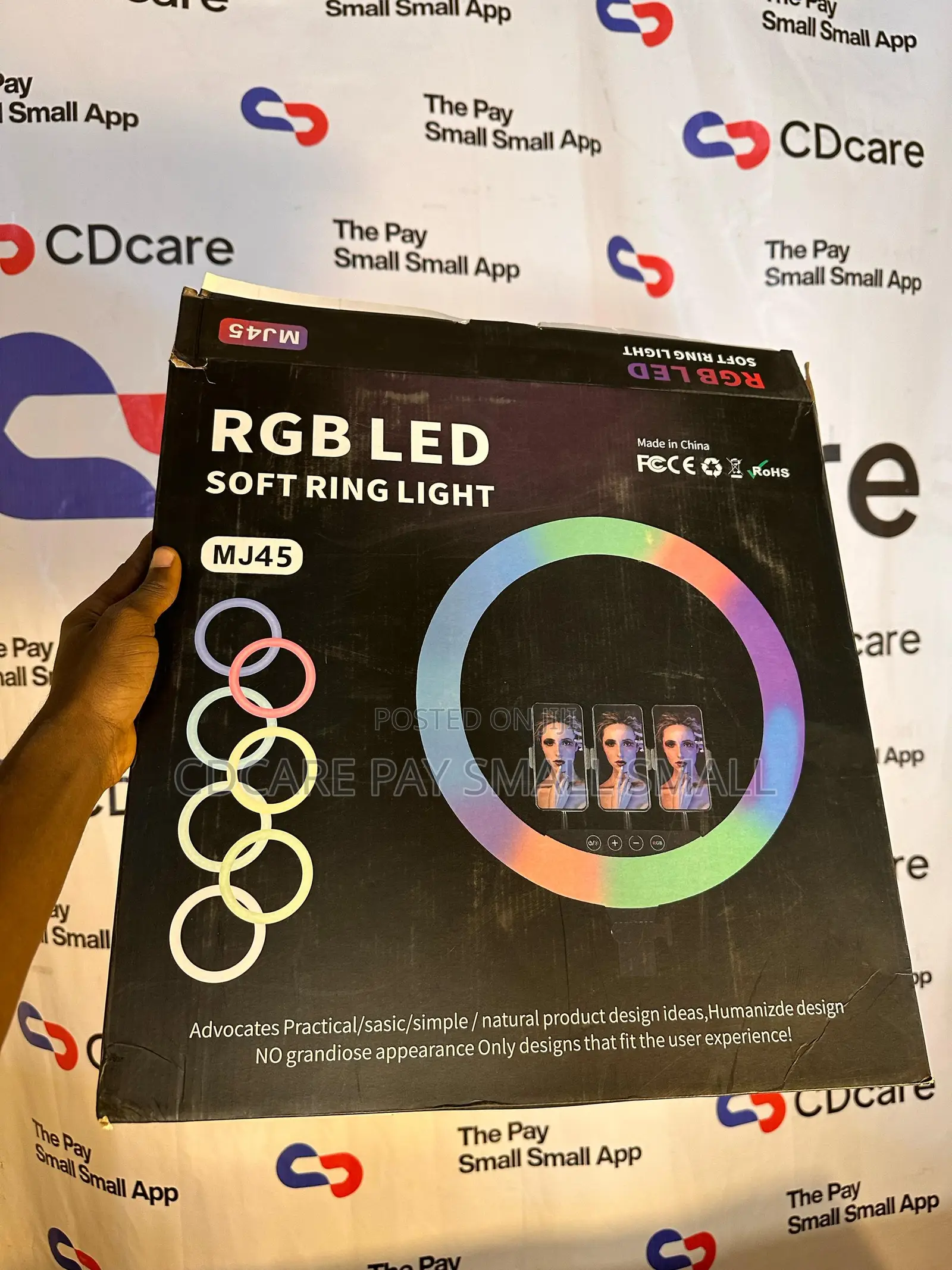 Pay Small Small Generic Rgb Selfie Ring Light On Cdcare.App