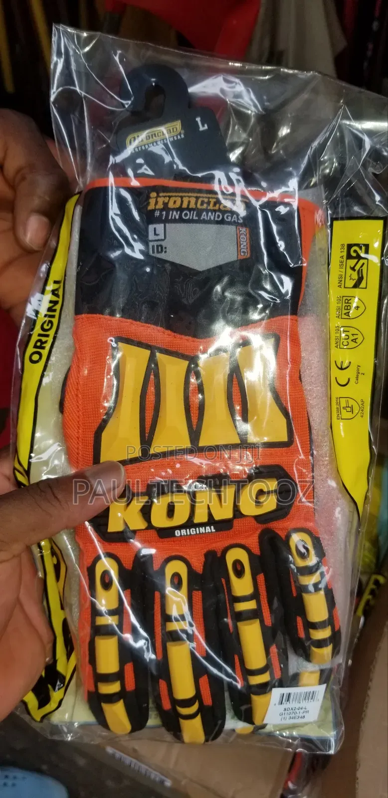 Impact Resistant Handgloves Kong