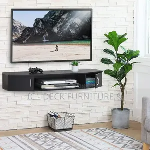 Tvs5 Wall Mount 4ft Wall Shelf / TV Stand, 50" TV Max