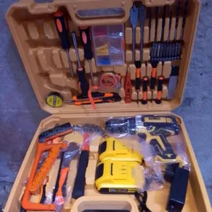 Dewalt Tools Box With Cordless Drill With Accessories