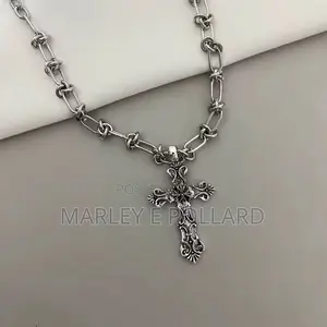 Photo - Chrome Hearts Y2k Punk Stainless Steel Necklaces