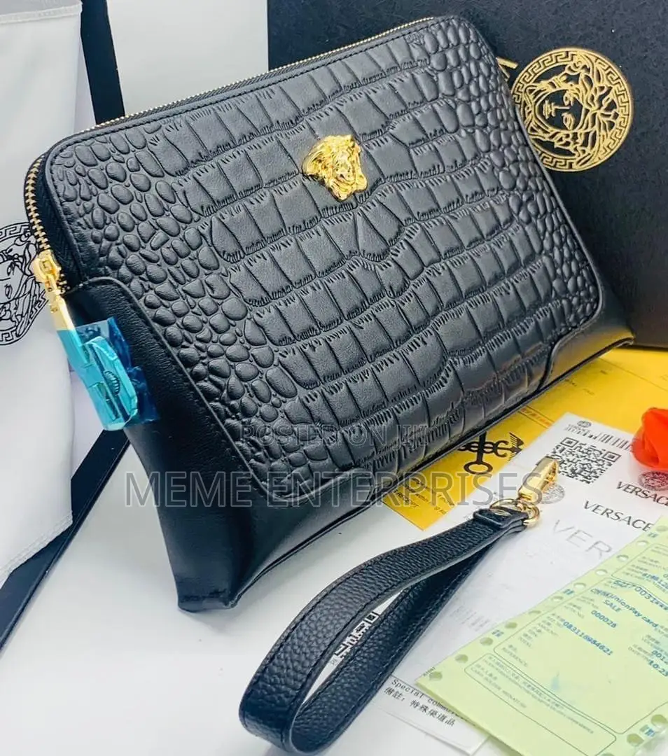 Smart Men Purses (Black) .