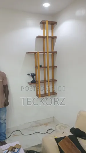 Wall Mounted Metal Shelve Rack