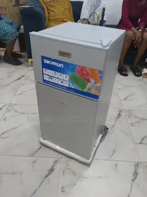 Skyrun Frosted Valut 85l Double Door Top Mount Fridge
