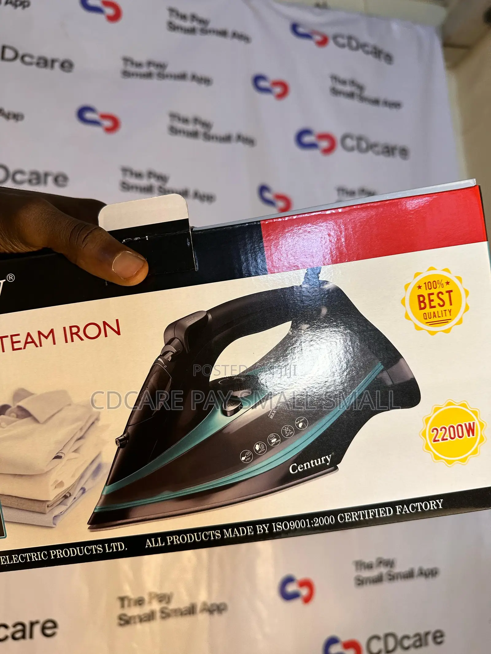 Pay Small Small Century Electric Iron On Cdcare.App