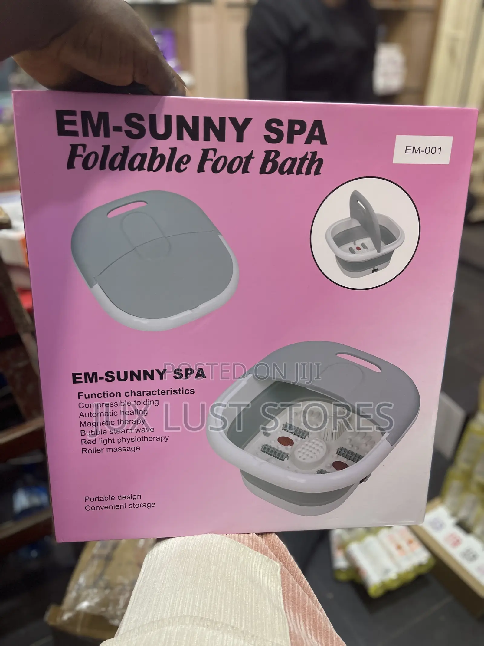 Pedicure Foldable Spa Machine