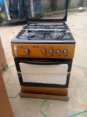 Maxi Wooden Gas Cooker 3 Gas 1 Electric