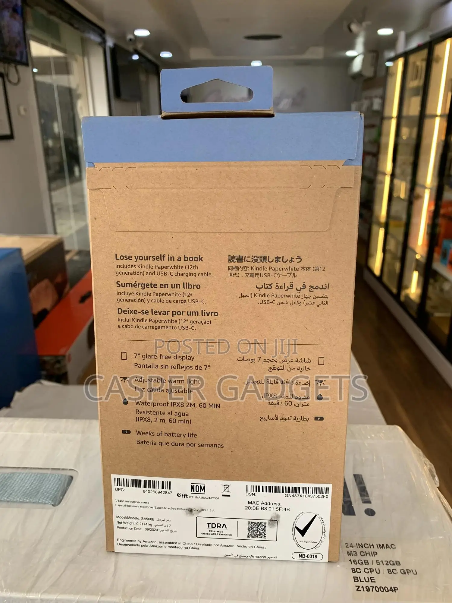 New Amazon Kindle Paperwhite 32 GB Black