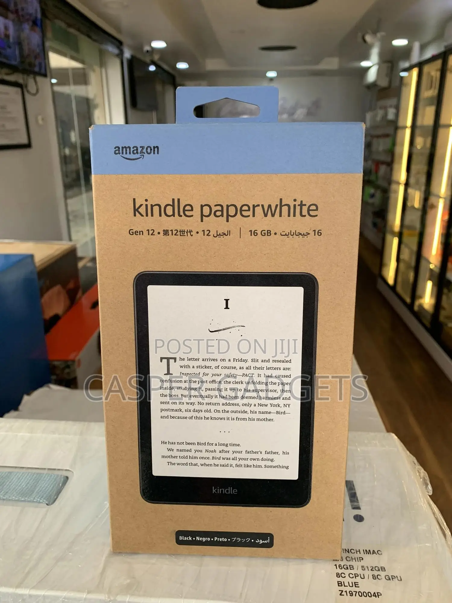 New Amazon Kindle Paperwhite 16 GB Black