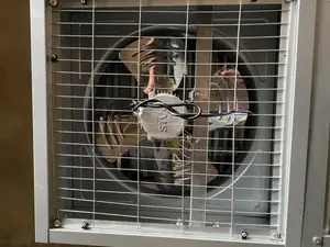 24”Inches Poultry Fan Galvanized Body Stainless Blade Blower