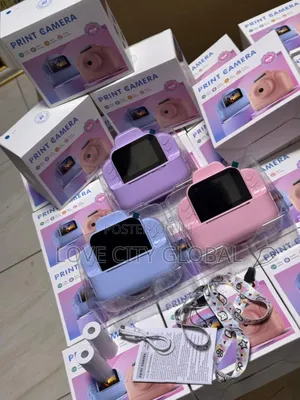 Kids Instant Camera Video Photo Printer Camera 3 Photo-paper