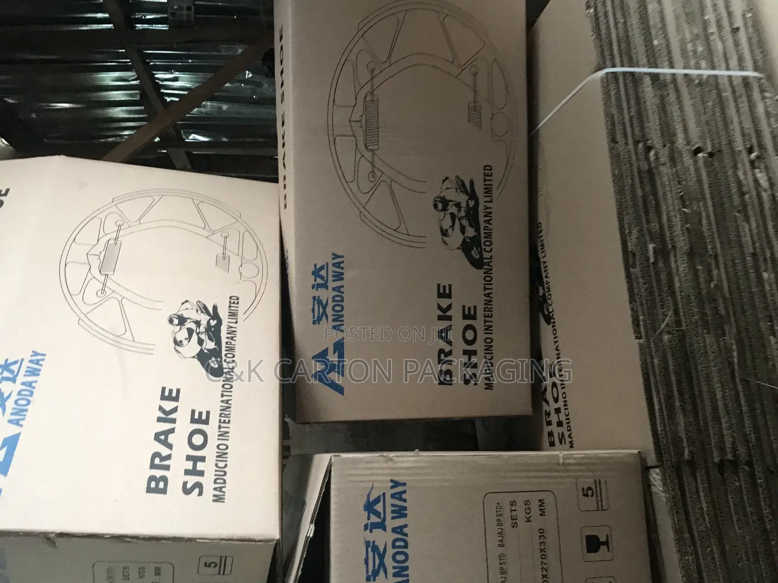 Break Shoe Two Colour Prinnted Carton Box
