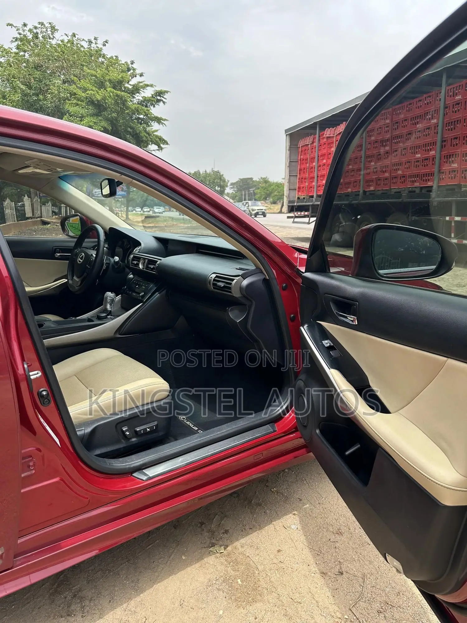 Lexus IS 250 2015 Red