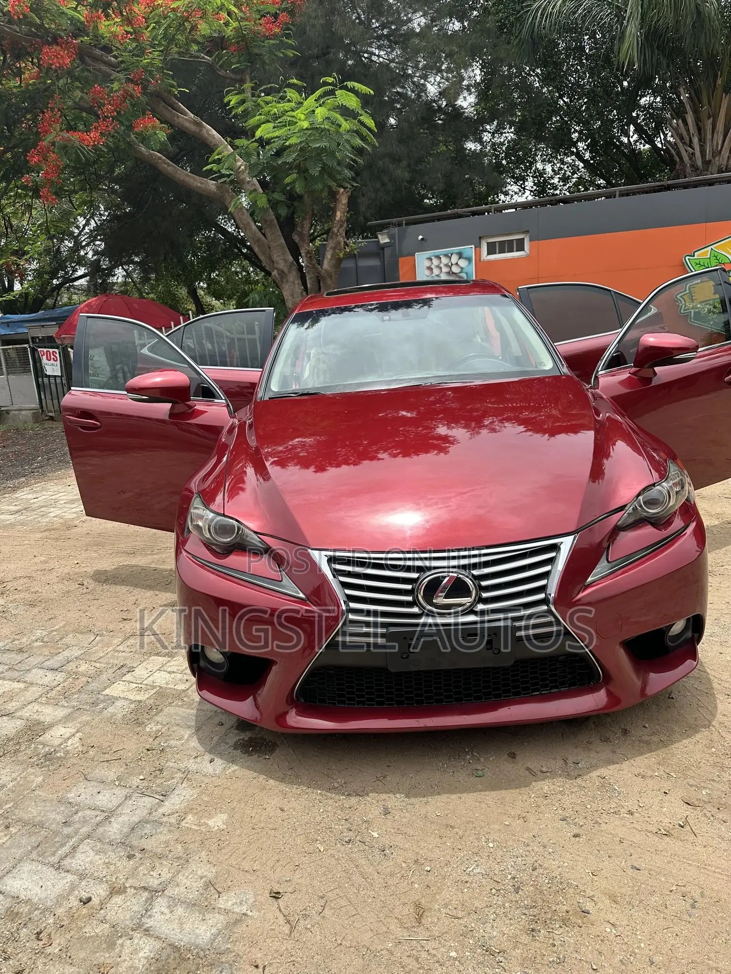 Lexus IS 250 2015 Red