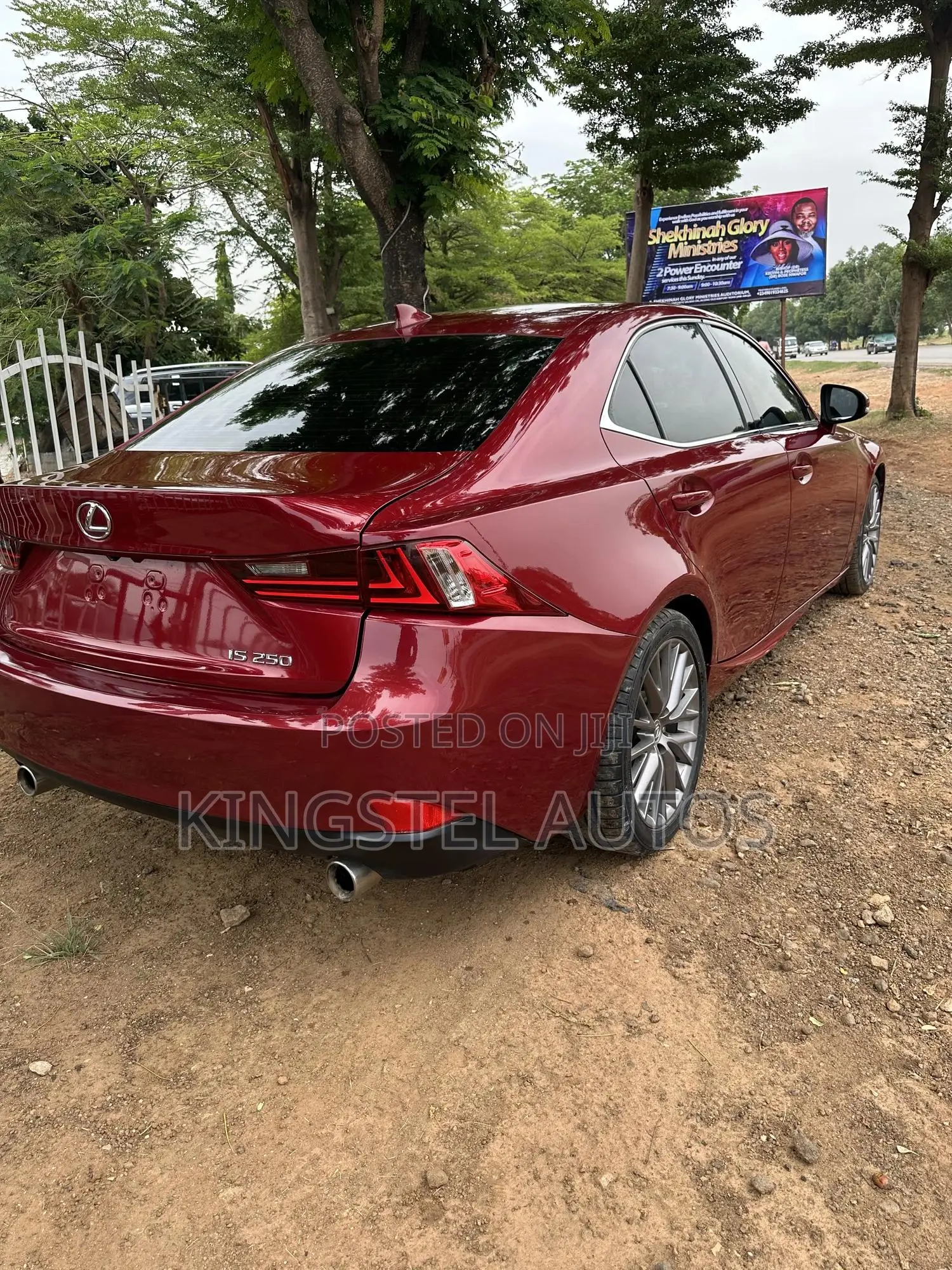 Lexus IS 250 2015 Red