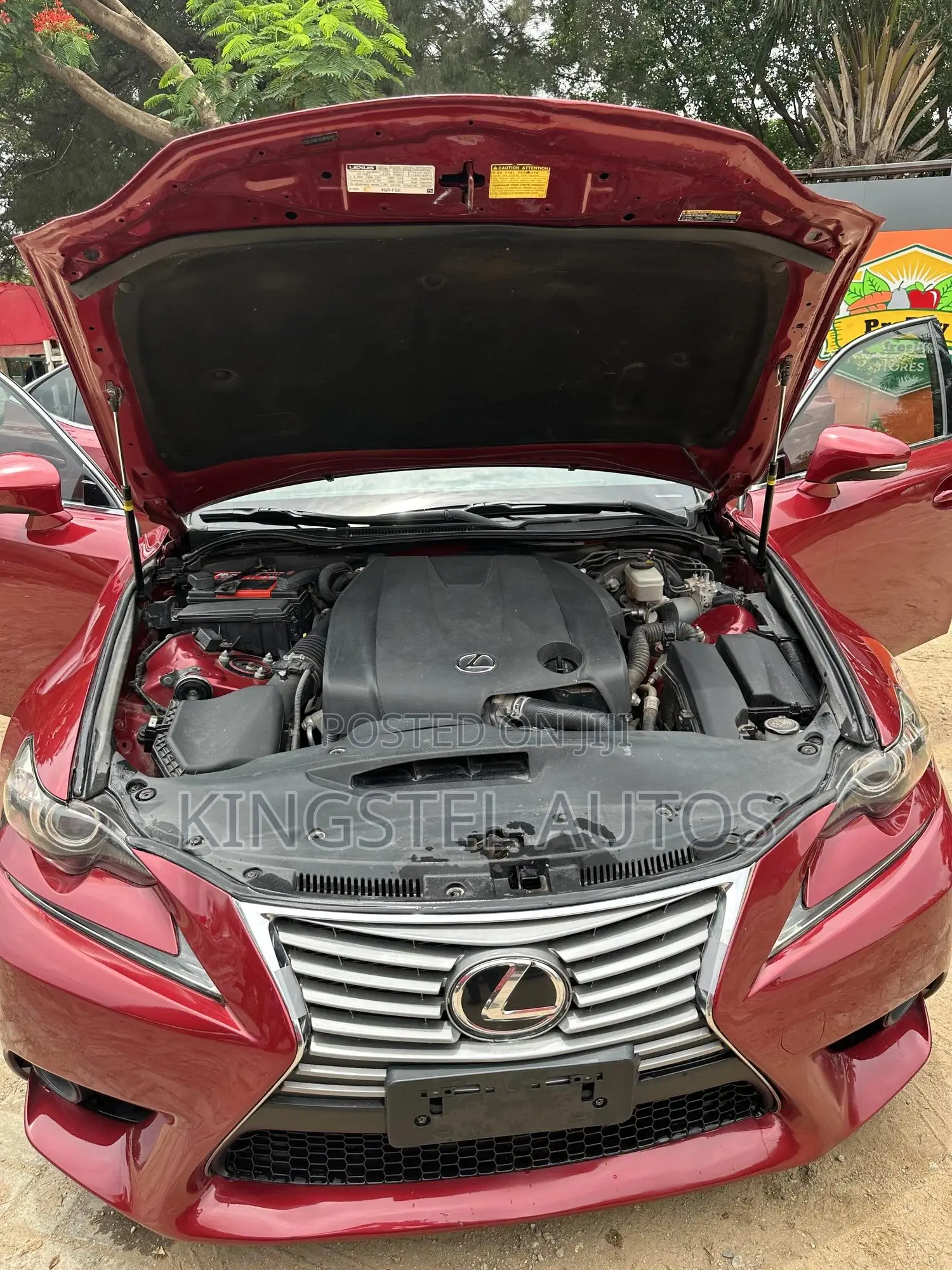 Lexus IS 250 2015 Red