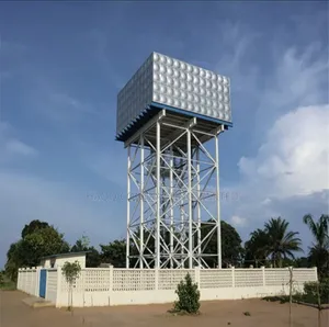 Pressed Steel Galvanized Water Tank Iso Standard