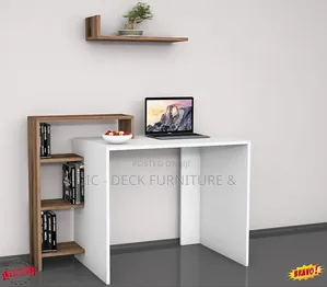 DSK12 Bravo Design Wooden Desk With Racks