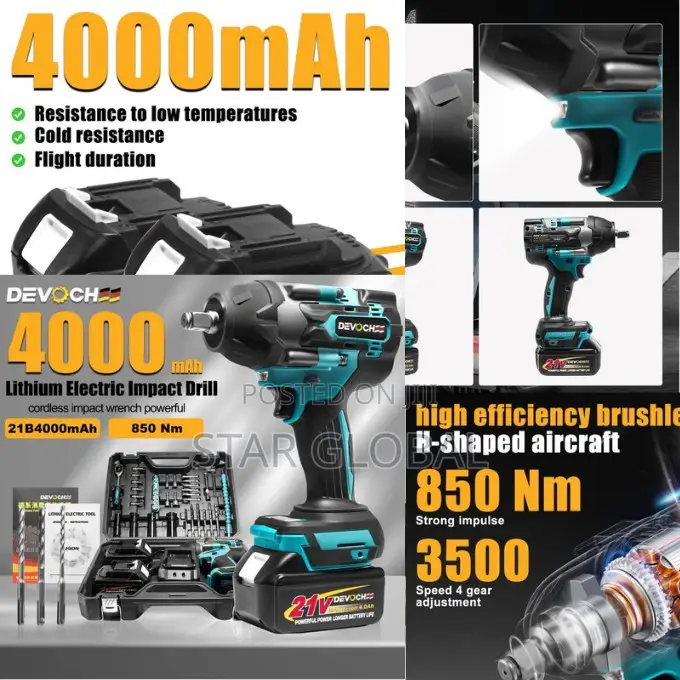 Power Without Limits: Cordless 4-in-1 With Two Batteries