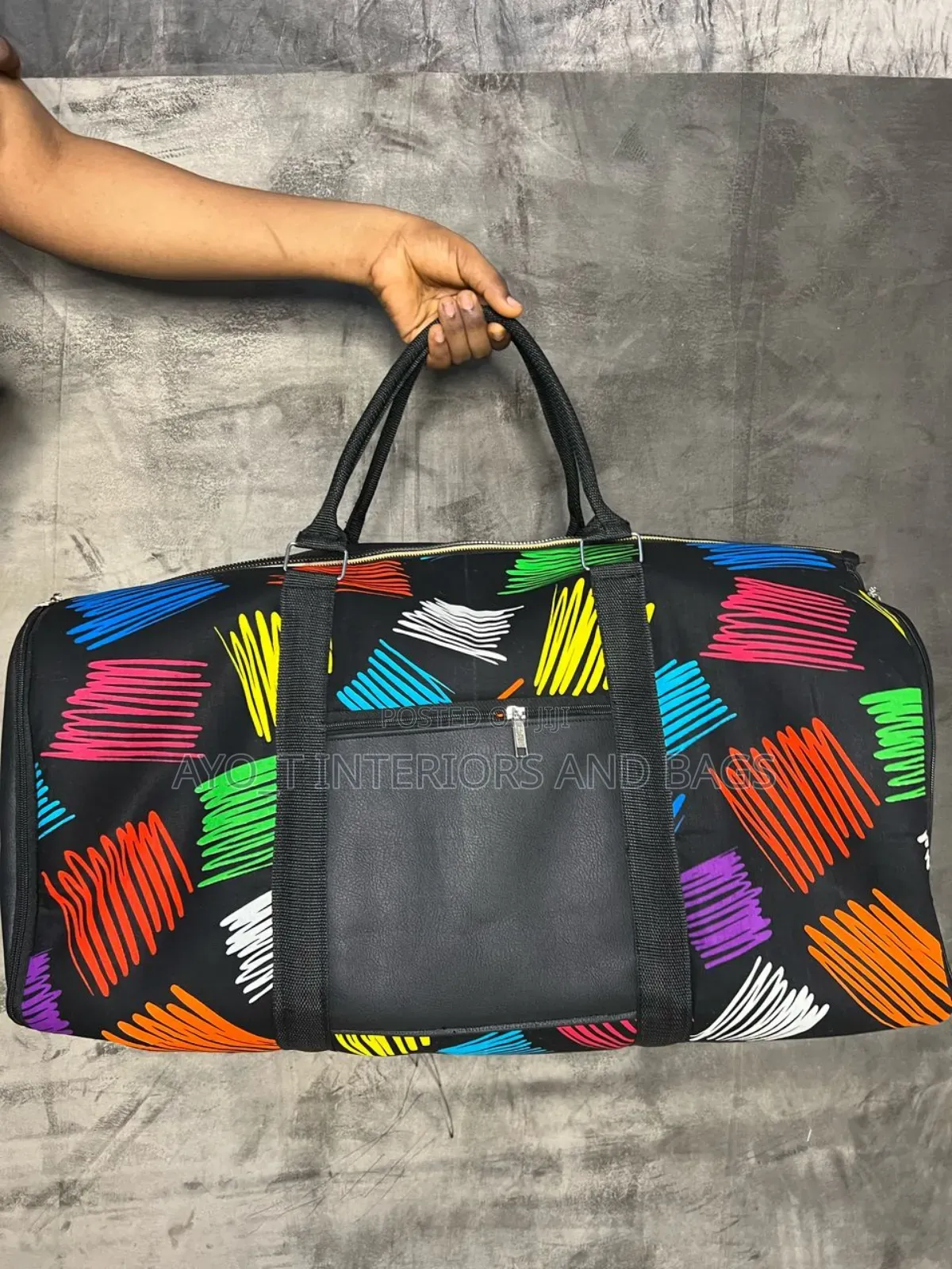 Ankara Duffle Bag