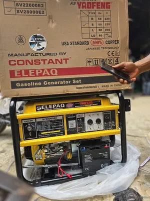 A Brand New Elepaq Constant Petrol Generator 100%Copper Coil