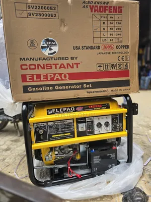 (12.5kva)Elepaq Constant Petrol Generator 1year Warranty