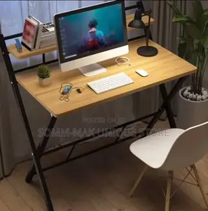 Foldable Study Laptop Table , 2 Layer