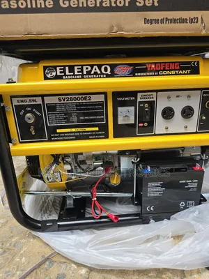 A Brand New Elepaq Constant Petrol Gen(12.5kva)100%Copper