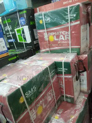 SMS 220ah Tubular Battery 12v
