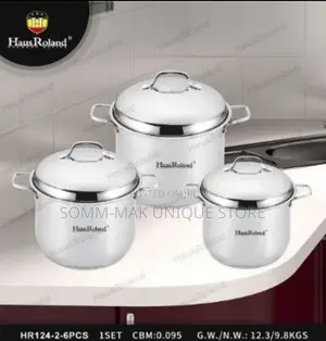 Hausroland Stainless Cooking Pot Size 28/30/32cm