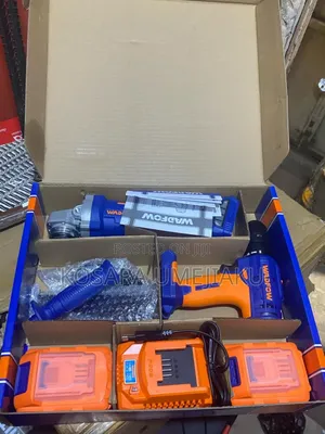 Wadfow Cordless Combo Set 20v (Drill and Grinder )