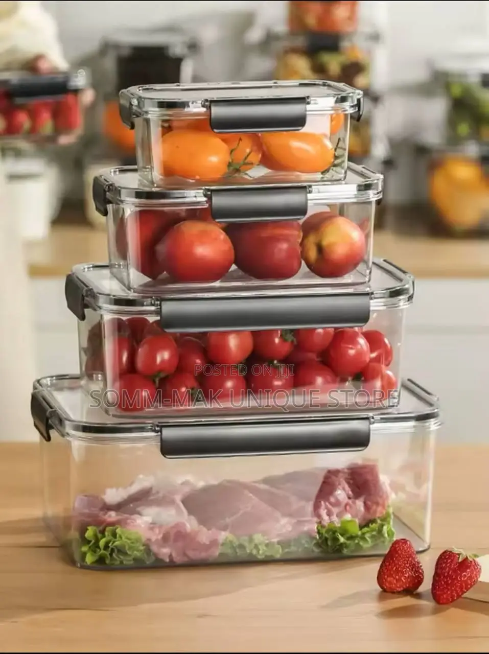 Freshness Preservation Container , Refrigerator ,Transparent