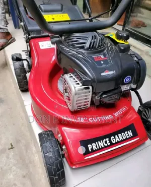Gasoline-Powered Lawnmower.