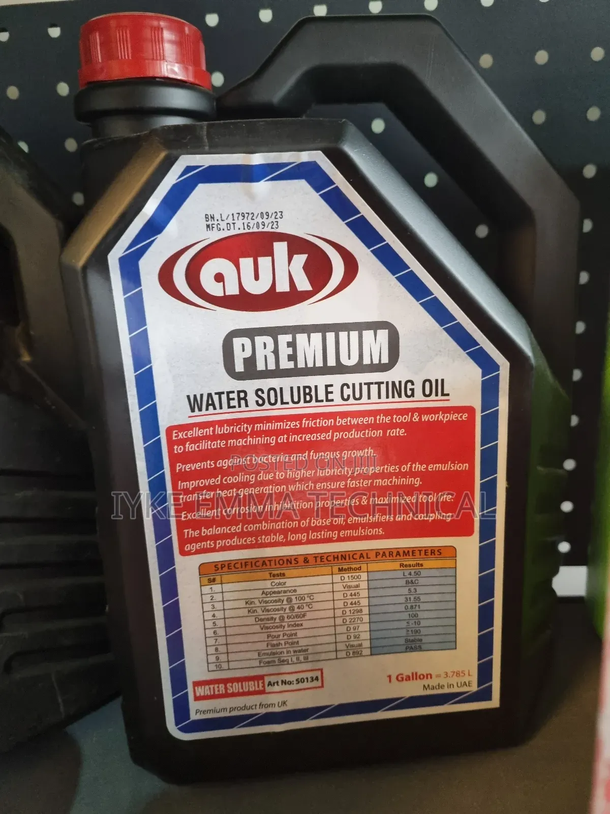 Water Soluble Cutting Oil 5 Litre