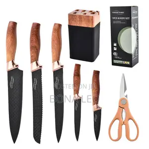 7pcs Nonstick Coated Knife