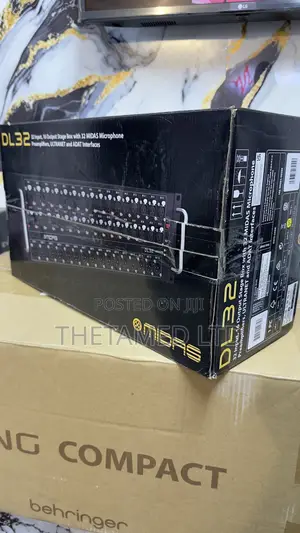 Photo - 32 Channel Input. 16 Channels Output. 2 X Aes-50, Usb, Adat.