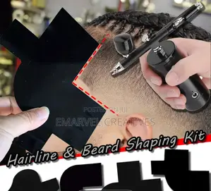 4pcs Beard Shaping Kit - Multi-Purpose Hairline