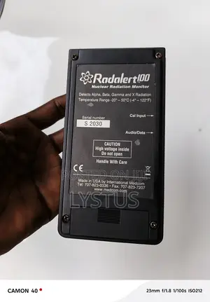 Radalert100 Nuclear Radiation Monitor