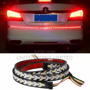 Car Rear Led Trunk Light Strip Auto Signal Flexible Lamp